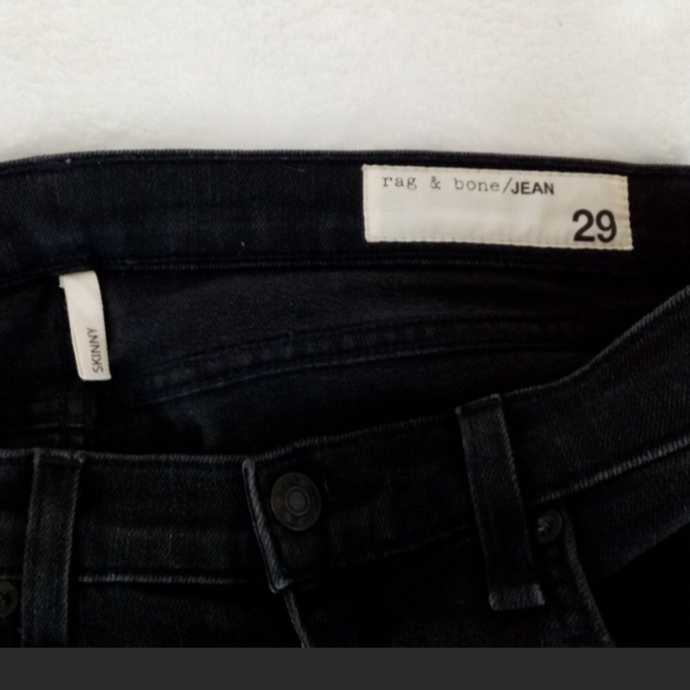 Rock with Holes Rag and Bone distressed capris
